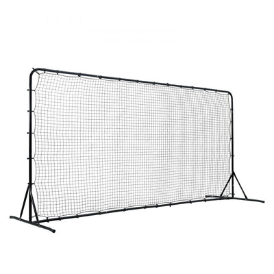 VEVOR Soccer Rebounder Net, 12x6FT Iron Soccer Training Equipment, Sports Football Training Gift with Portable Bag, Volleyball Rebounder Wall Perfect for Backyard Practicing, Solo Training, Passing 