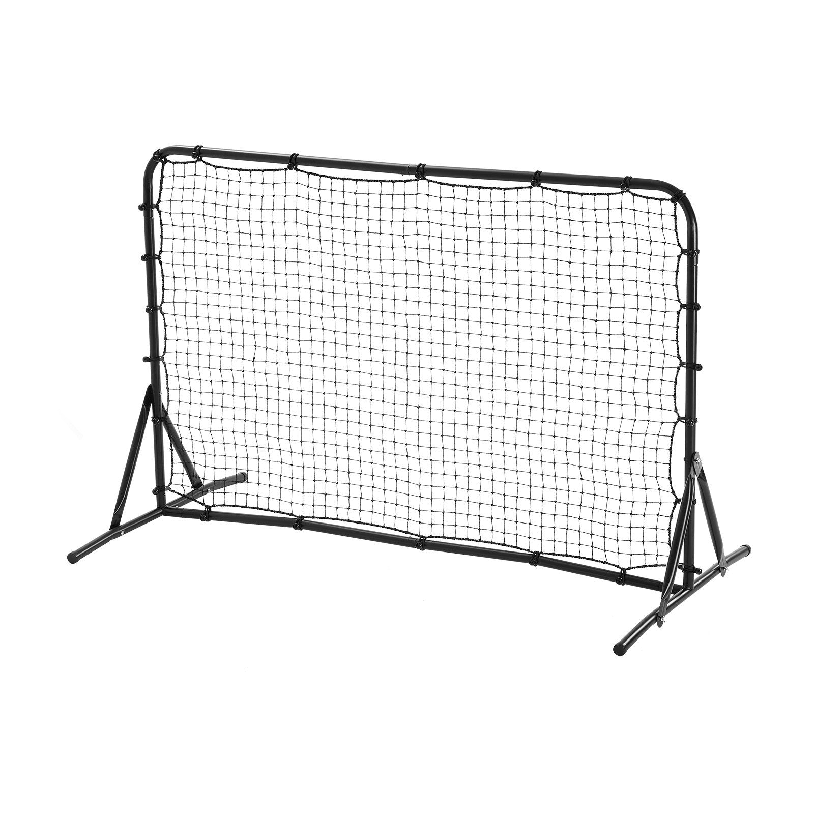 VEVOR 6x4FT Soccer Rebound Trainer Soccer Training Equipment Double-Sided Net 