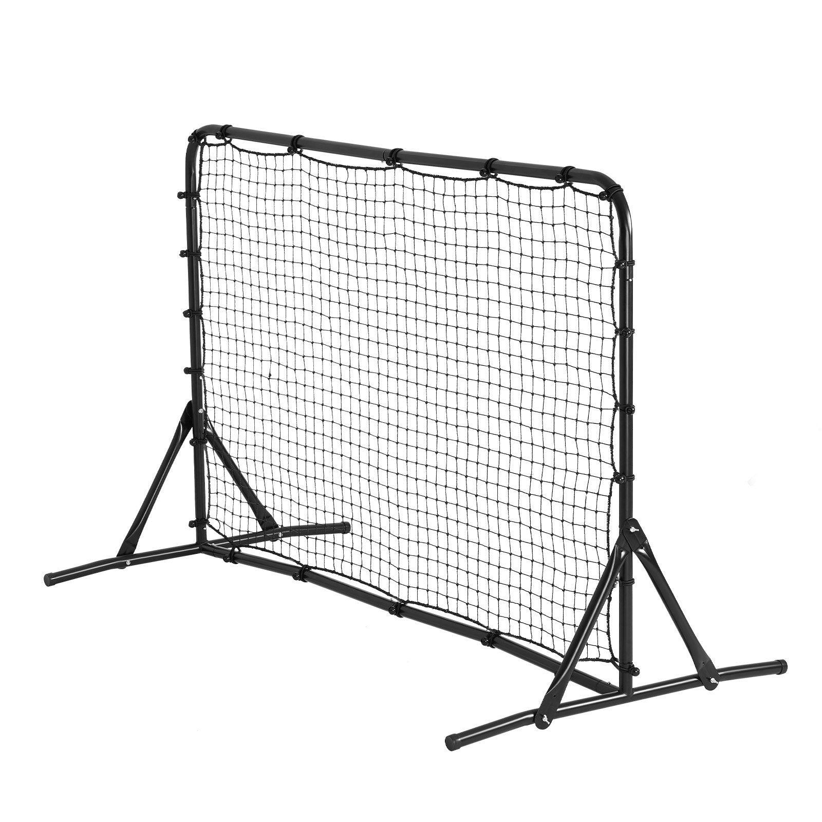 VEVOR 6x4FT Soccer Rebound Trainer Soccer Training Equipment Double-Sided Net 