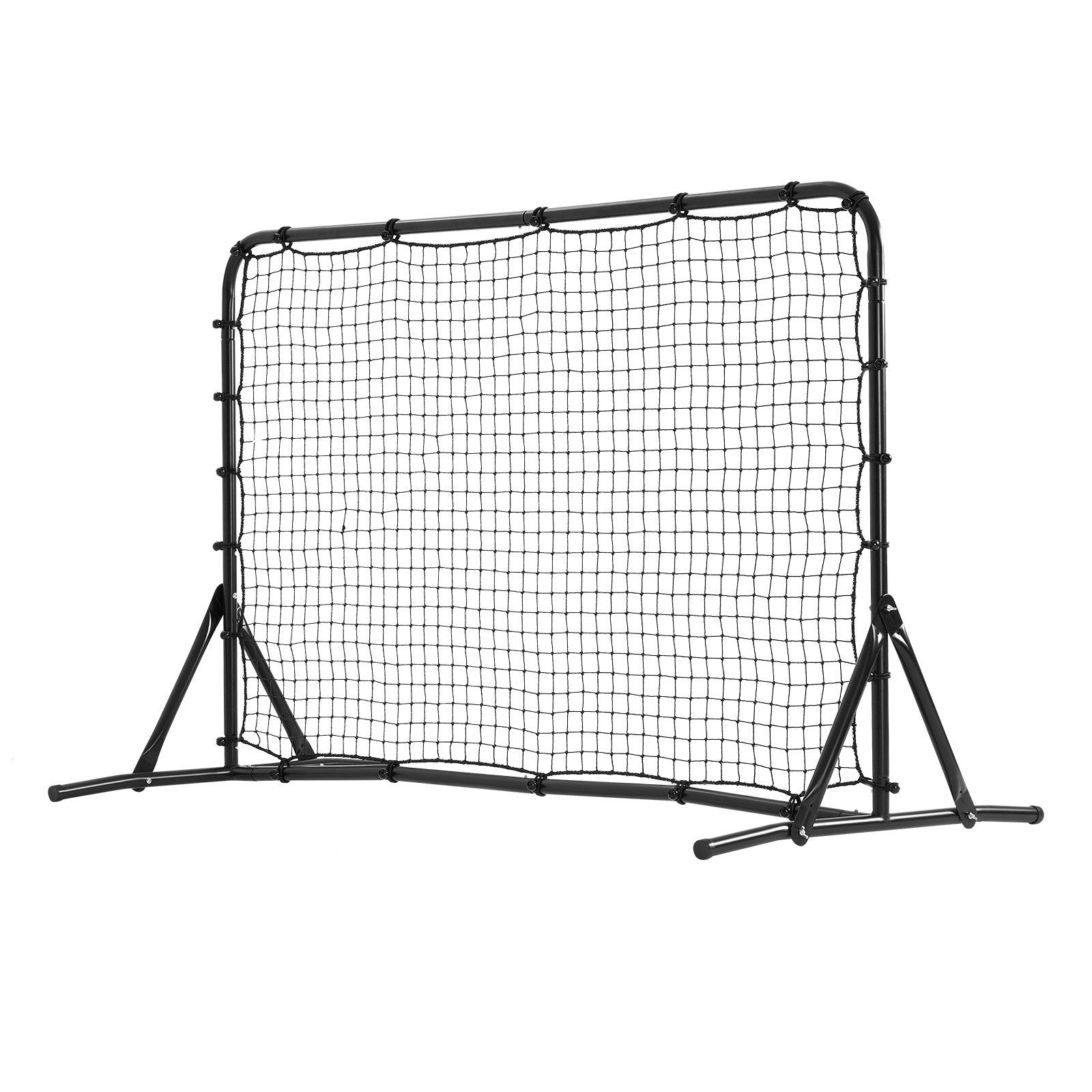 VEVOR 6x4FT Soccer Rebound Trainer Soccer Training Equipment Double-Sided Net 