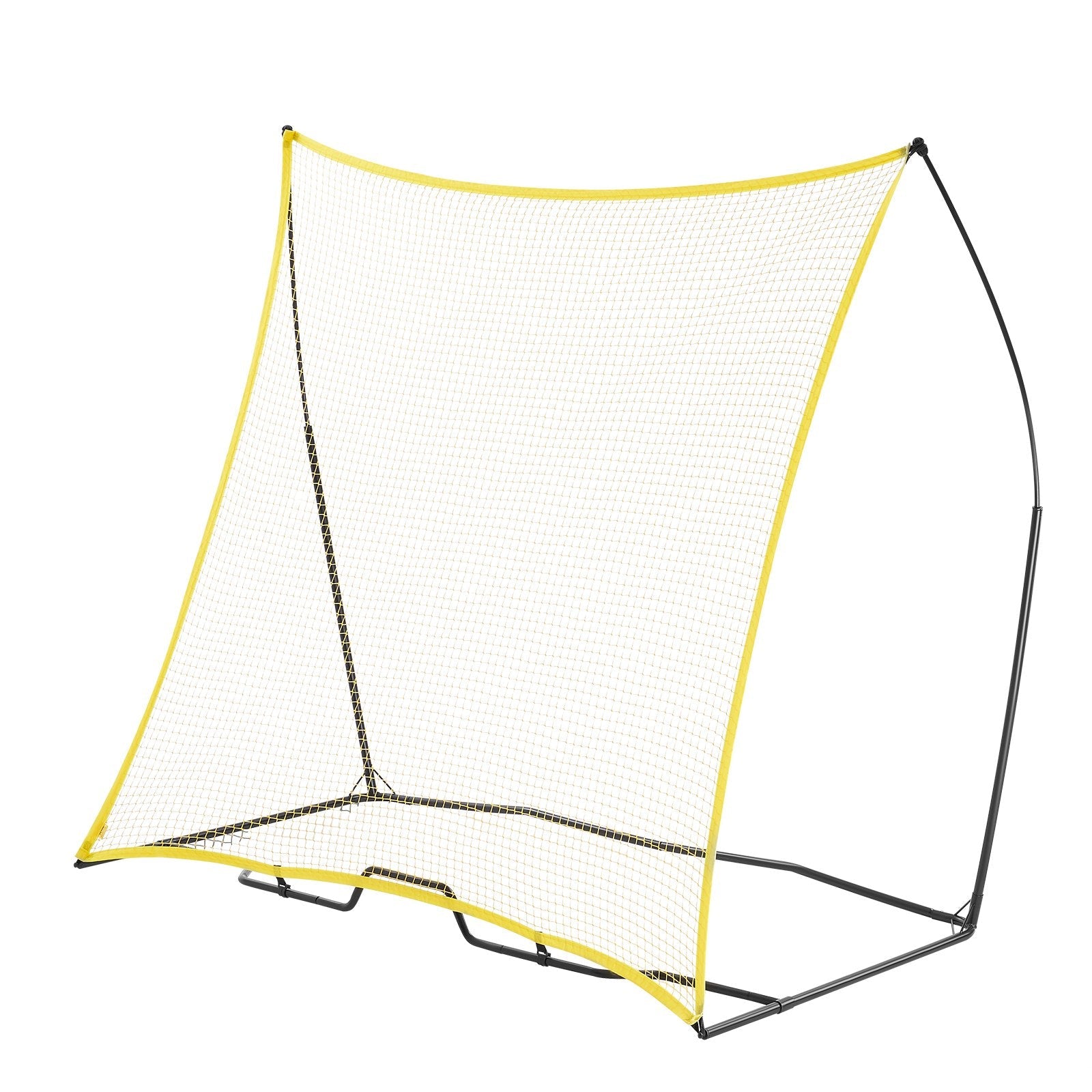 VEVOR 7x7FT Soccer Rebounder Portable Soccer Trainer Net with Portable Bag 