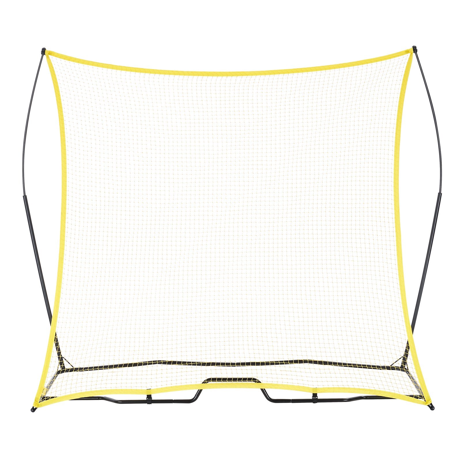 VEVOR 7x7FT Soccer Rebounder Portable Soccer Trainer Net with Portable Bag 