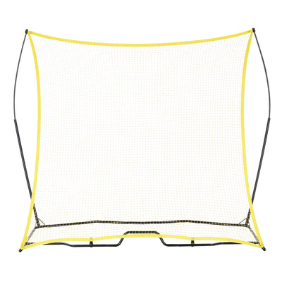 VEVOR 7x7FT Soccer Rebounder Portable Soccer Trainer Net with Portable Bag 