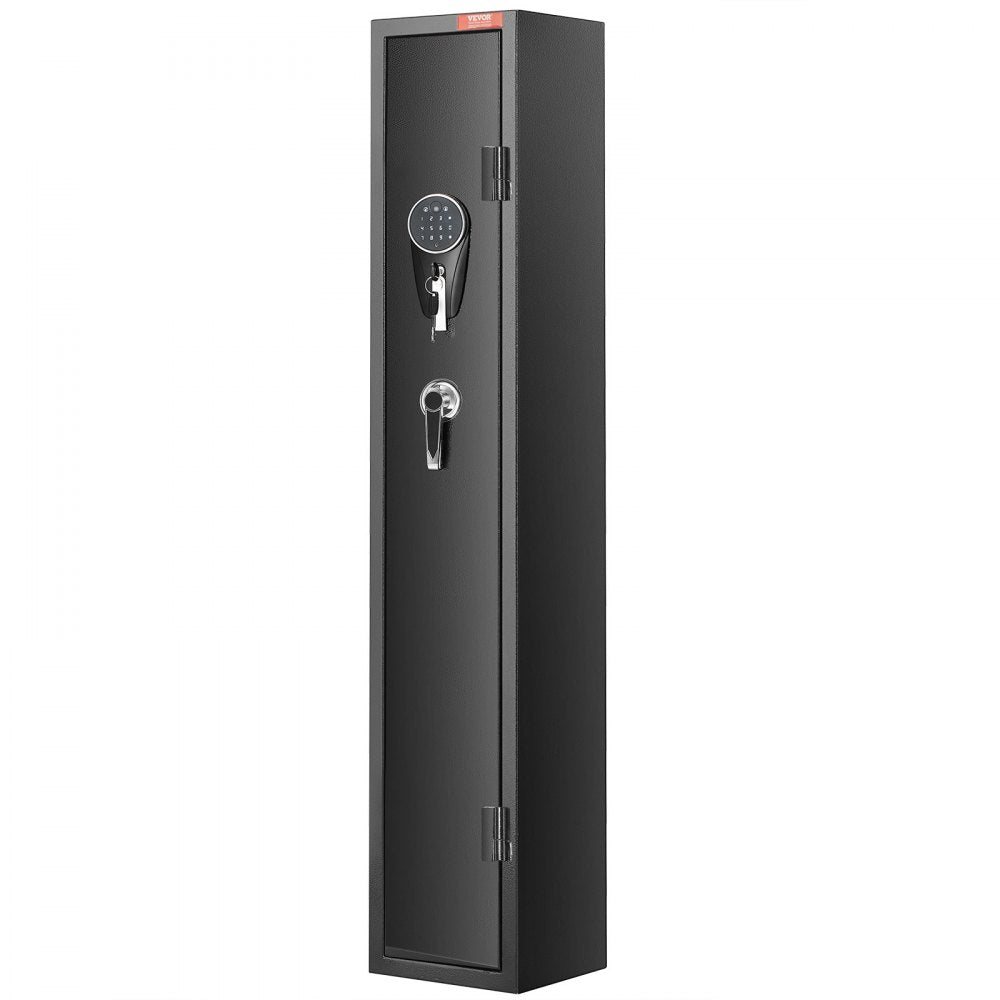 VEVOR 3 Rifles Gun Safe, Rifle Safe with Lock & Digital Keypad, Quick Access Gun Storage Cabinet with Removable Shelf, Pistol Rack, Rifle Cabinet for Home Rifle and Pistols 