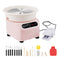 VEVOR Pottery Wheel, 11 inch Pottery Forming Machine, 350W Electric Wheel for Pottery with Foot Pedal and LCD Touch Screen, Direct Drive Ceramic Wheel with Shaping Tools for DIY Art Craft, Pink