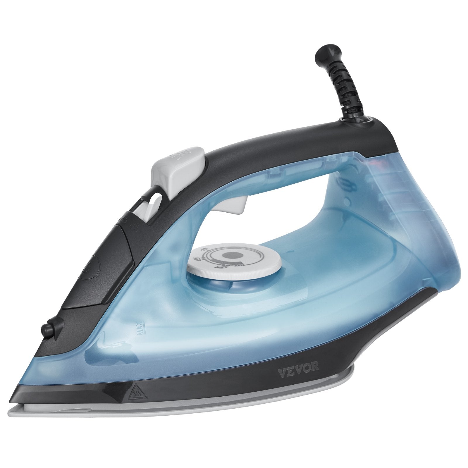 VEVOR Steam Iron 1700W Iron for Clothes Auto Shut-Off Self-Cleaning for Ironing 