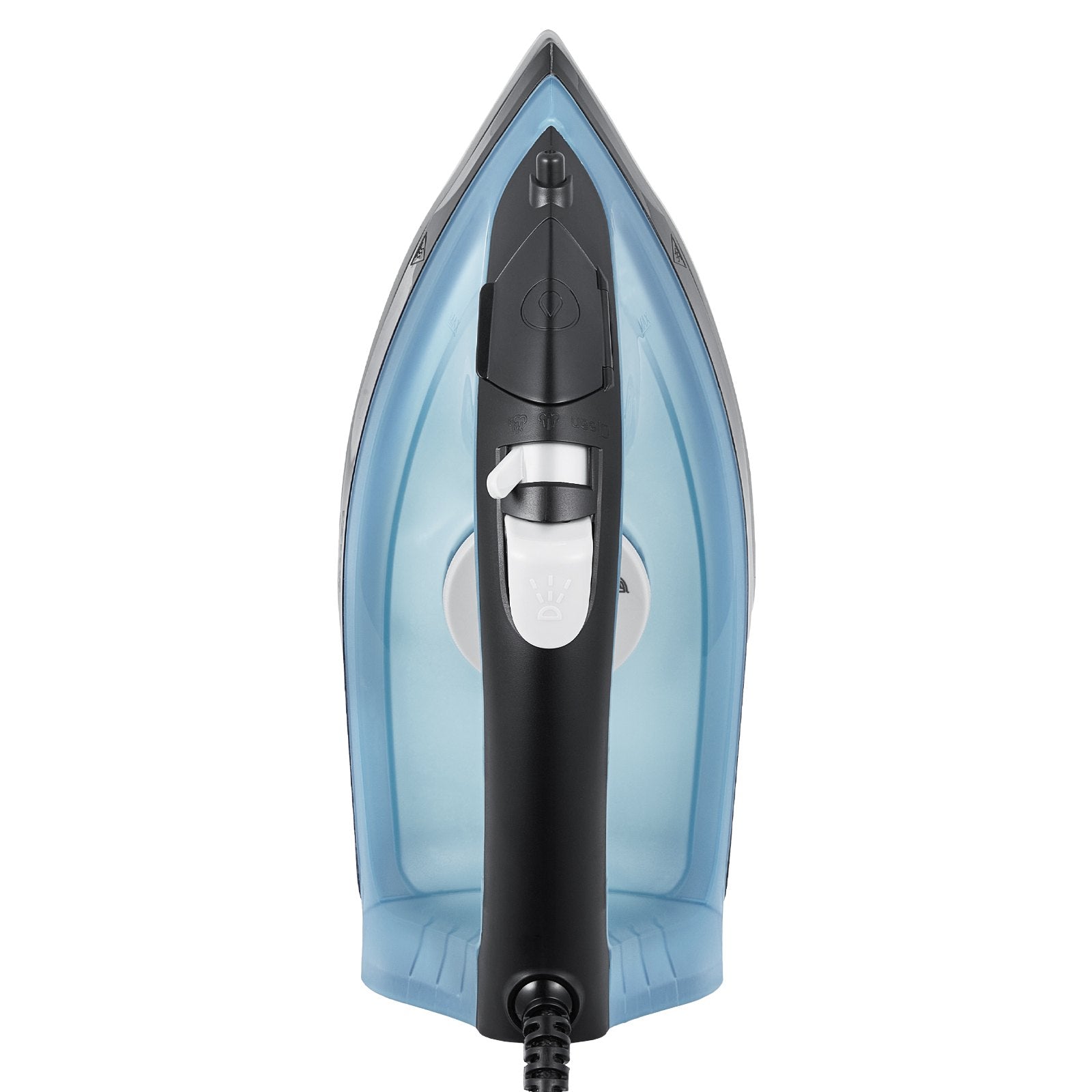 VEVOR Steam Iron 1700W Iron for Clothes Auto Shut-Off Self-Cleaning for Ironing 