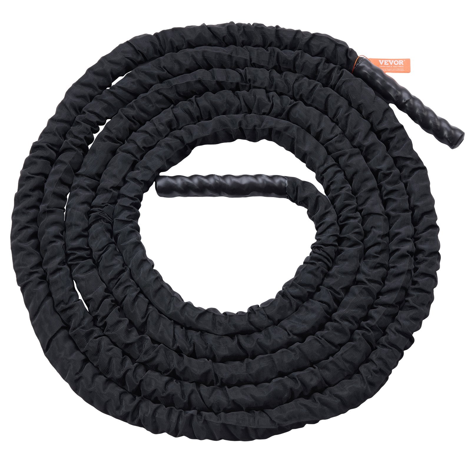 VEVOR Battle Rope 1.5" 40Ft Gym Workout Strength Training Exercise Fitness Rope 