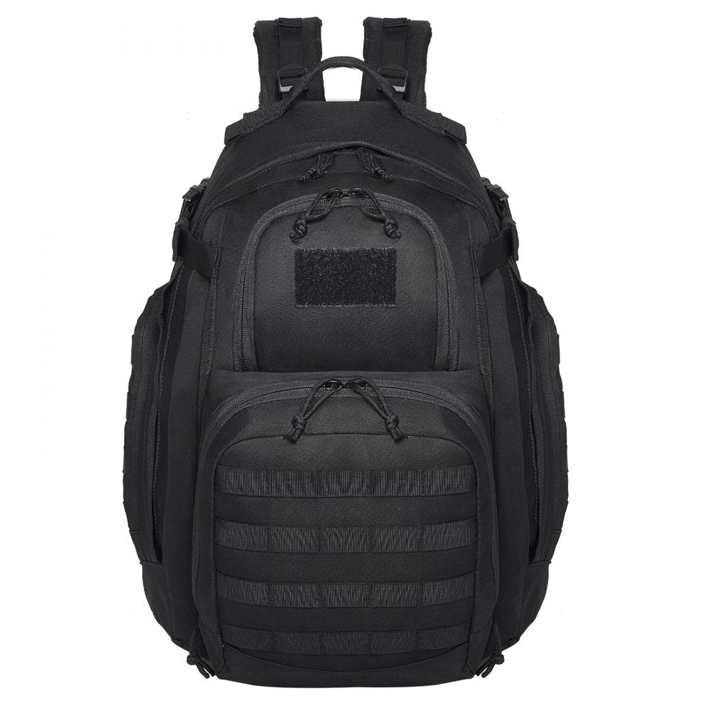 VEVOR Tactical Backpack 40L Military Backpack with Molle Mode & Sponge Pad Black 