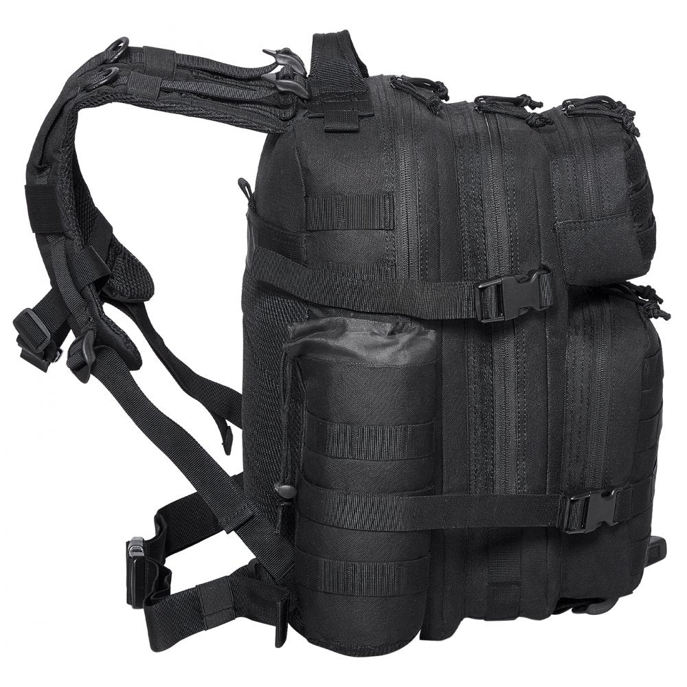 VEVOR Tactical Backpack 25L Military Backpack with Molle Mode & 3 Compartments 