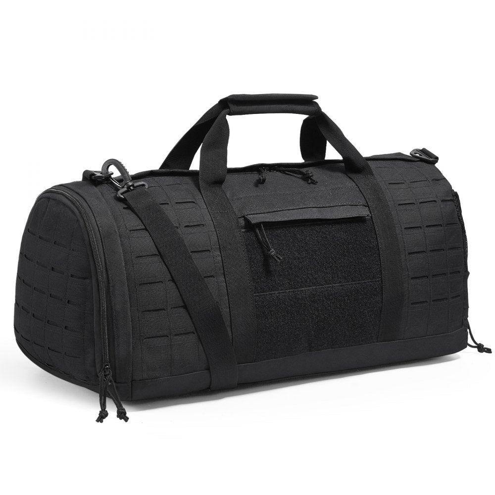 VEVOR Tactical Duffle Bag 45L Gym Bag Duffle Molle Design & Shoe Compa