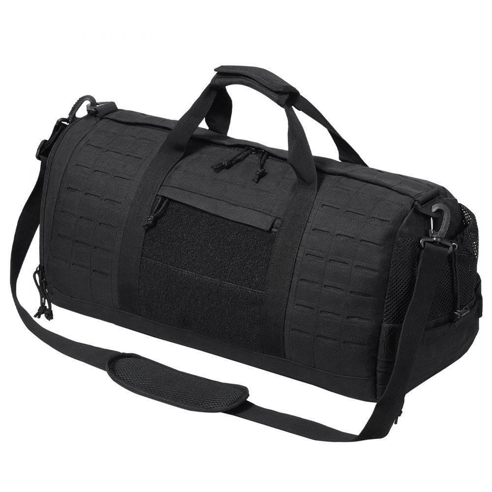 VEVOR Tactical Duffle Bag 45L Gym Bag Duffle Molle Design & Shoe Compartment 