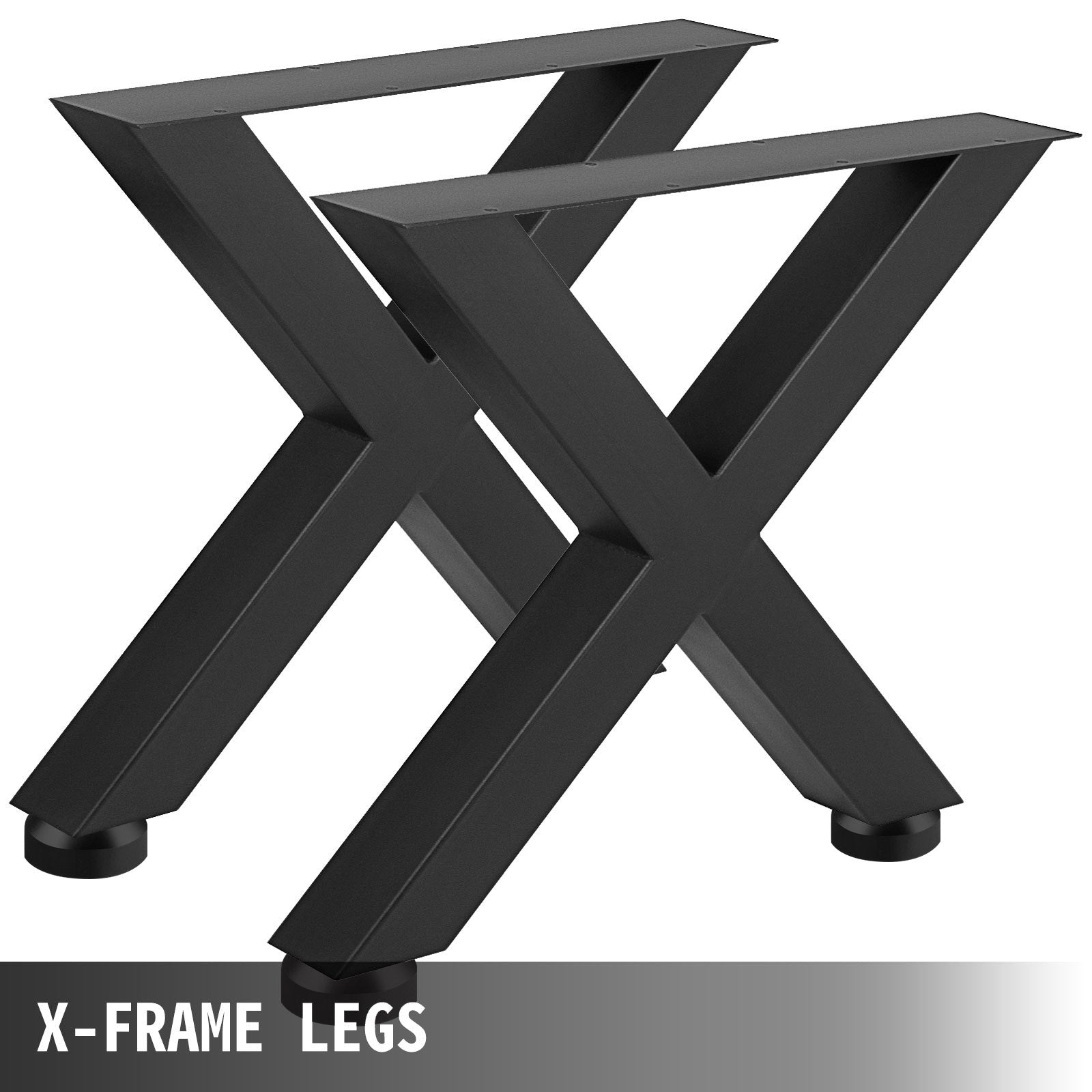2x Industry Metal Steel Table Legs X-Shape Bench Desk Furniture Leg 31"X28" 