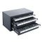 VEVOR Drill Bit Dispenser Cabinet, Three-Drawer Drill Bit Organizer Cabinet for 1/16