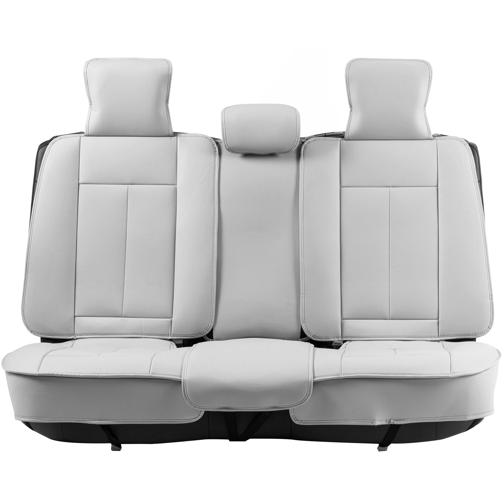 VEVOR Seat Covers, Universal Car Seat Covers Full Set Seats, Front and Rear Seat, 13pcs Faux Leather Seat Cover, Full Enclosed Design, Detachable Headrest and Airbag Compatible, for Most Car SUV Truck 