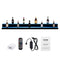 VEVOR LED Lighted Liquor Bottle Display Bar Shelf RF & App Control 72