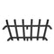 VEVOR Fireplace Log Grate, 27 inch Heavy Duty Fireplace Grate with 6 Support Legs, 3/4’’ Solid Powder-coated Steel Bars, Log Firewood Burning Rack Holder for Indoor and Outdoor Fireplace