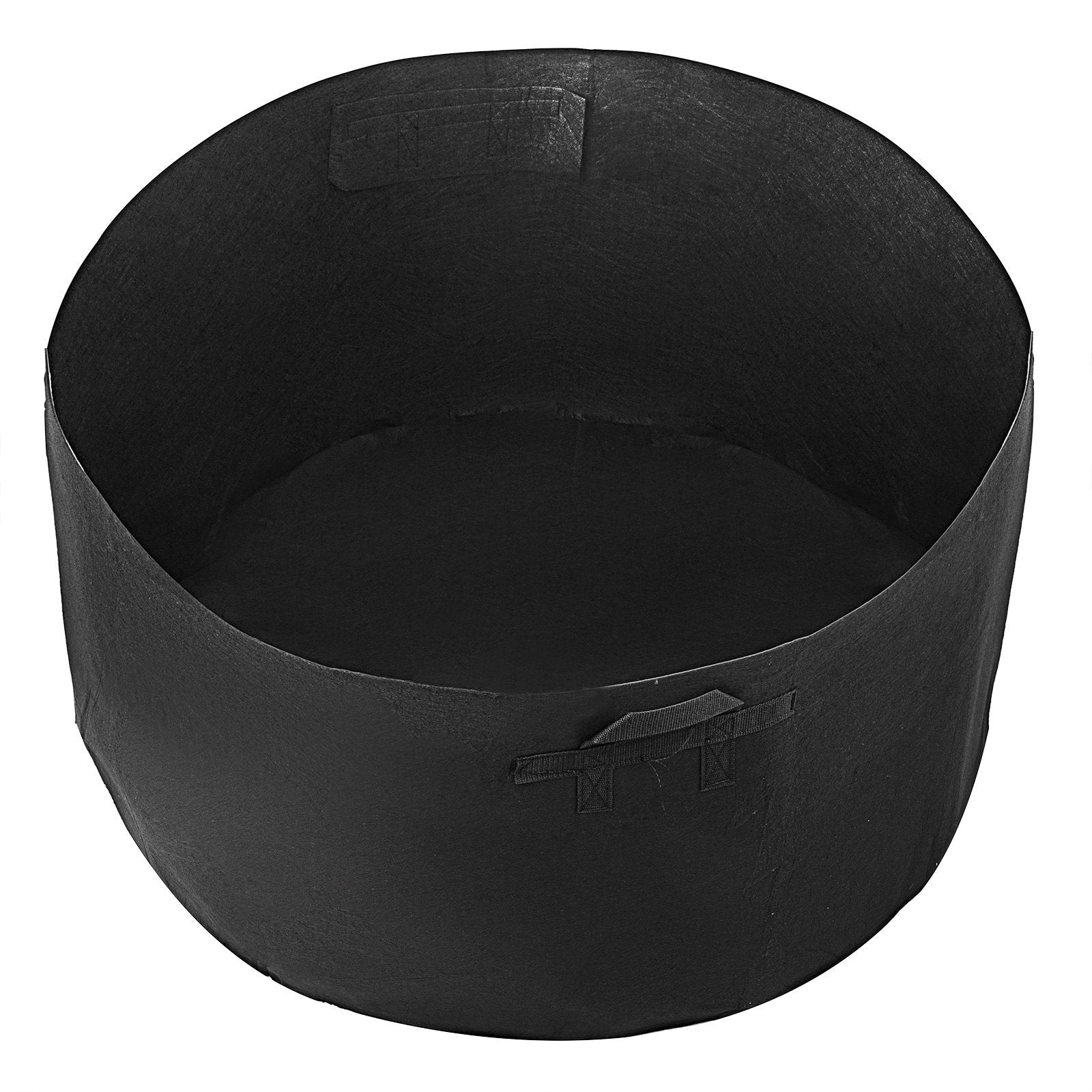 12-Pack 100 Gallon Plant Grow Bag with Handles Aeration Fabric Pots Washable Reusable 