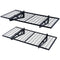 VEVOR Garage Storage Shelving, 2 Pack, 4 x 2 ft Heavy Duty Garage Shelves Wall Mounted, 502 lbs Load Capacity(Total) Garage Storage Rack Floating Shelves, Suitable for Shop, Shed, Garage Storage