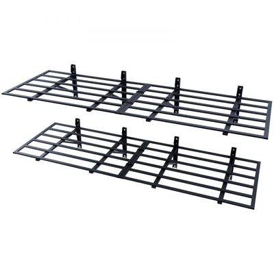 VEVOR Garage Storage Shelving, 2 Pack, 6 x 2 ft Heavy Duty Garage Shelves Wall Mounted, 1600 lbs Load Capacity(Total) Garage Storage Rack Floating Shelves, Suitable for Shop, Shed, Garage Storage 