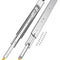 VEVOR 1 Pair Full Extension Drawer Slides 18 20 22 28 30 32 36 38 40 44 48 52 56 60 in, 500 lbs Load Capacity Locking Drawer Slides, Ball Bearing with Lock Side Mount Drawer Slide Rail