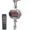 VEVOR Digital Crane Scale, 6600 lbs/3000 kg, Industrial Heavy Duty Hanging Scale with Remote Control, Cast Aluminum Case & LED Screen, High Precision for Construction, Factory, Farm, Hunting (Silver)
