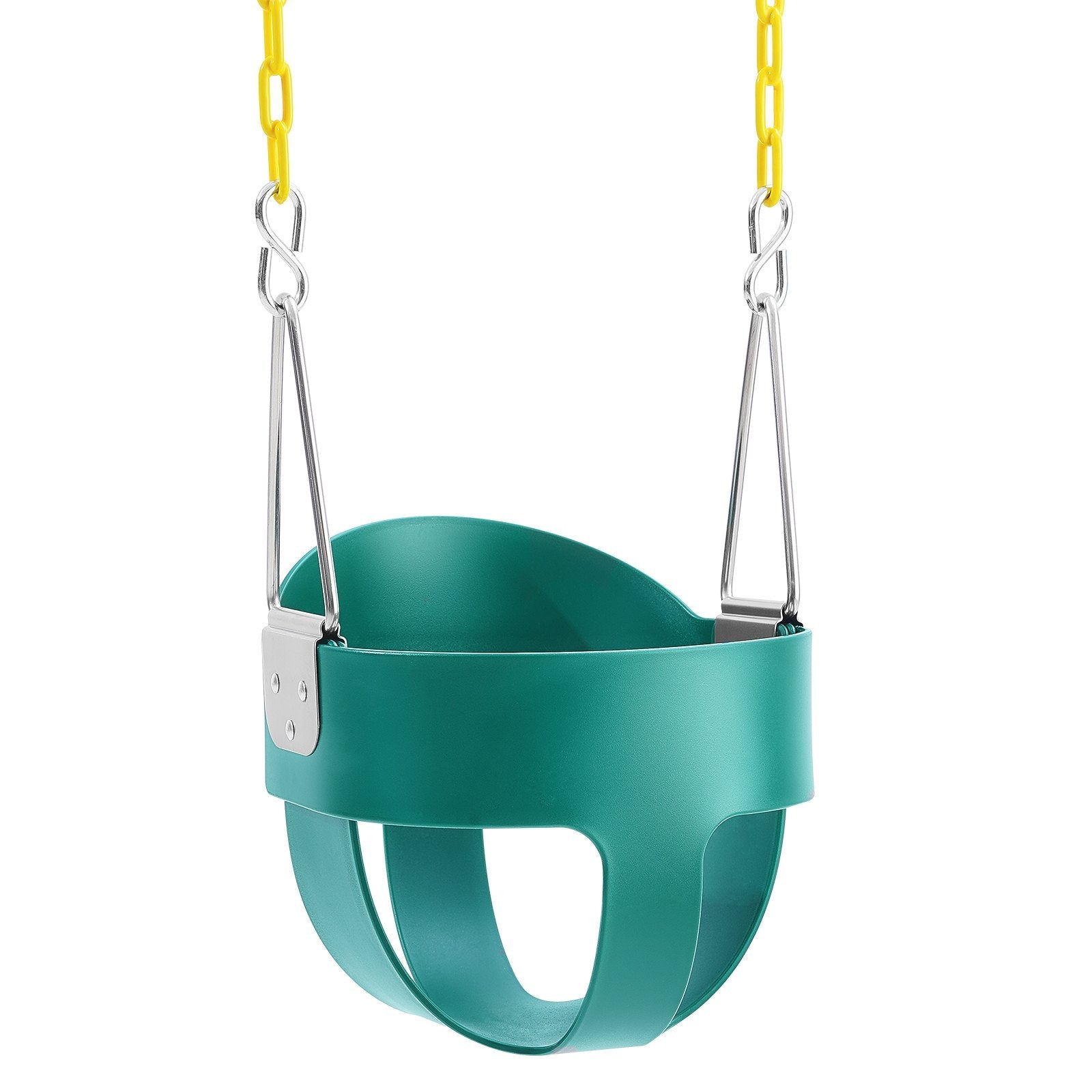 VEVOR Toddler Swing Seat High Back Full Bucket Baby Swing Seat Support 150 lbs 