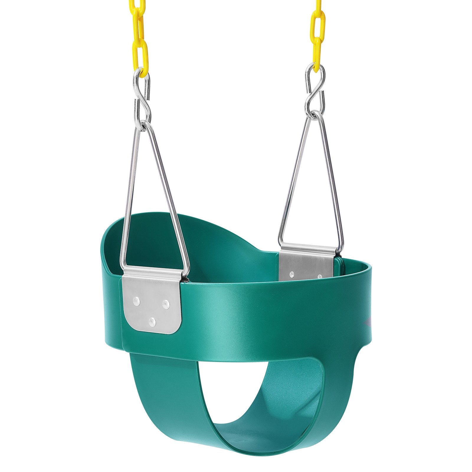 VEVOR Toddler Swing Seat High Back Full Bucket Baby Swing Seat Support 150 lbs 