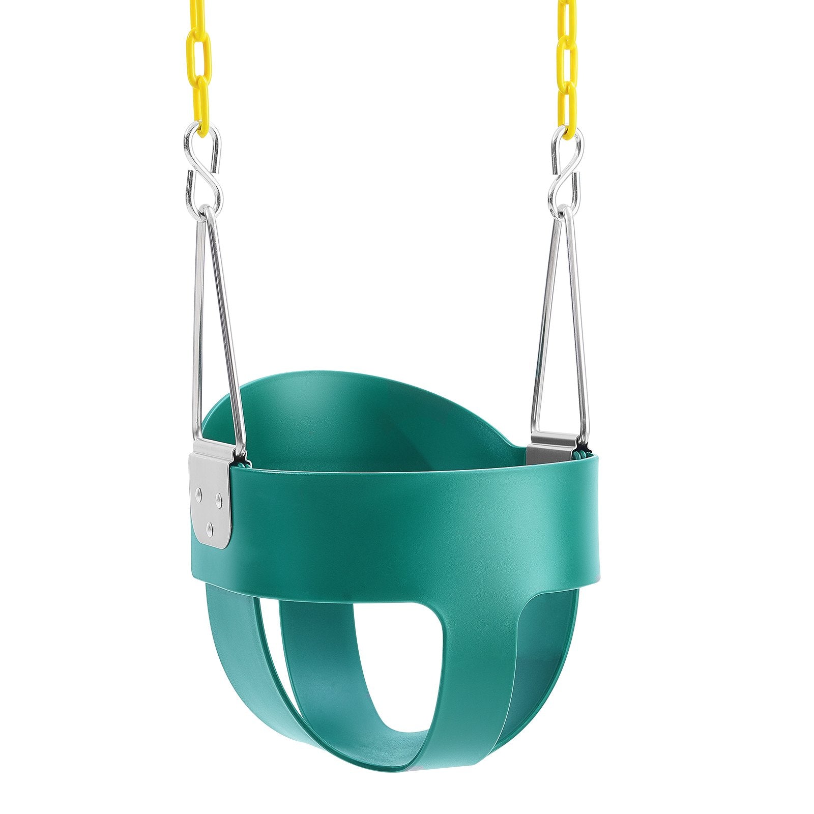 VEVOR Toddler Swing Seat High Back Full Bucket Baby Swing Seat Support 150 lbs 