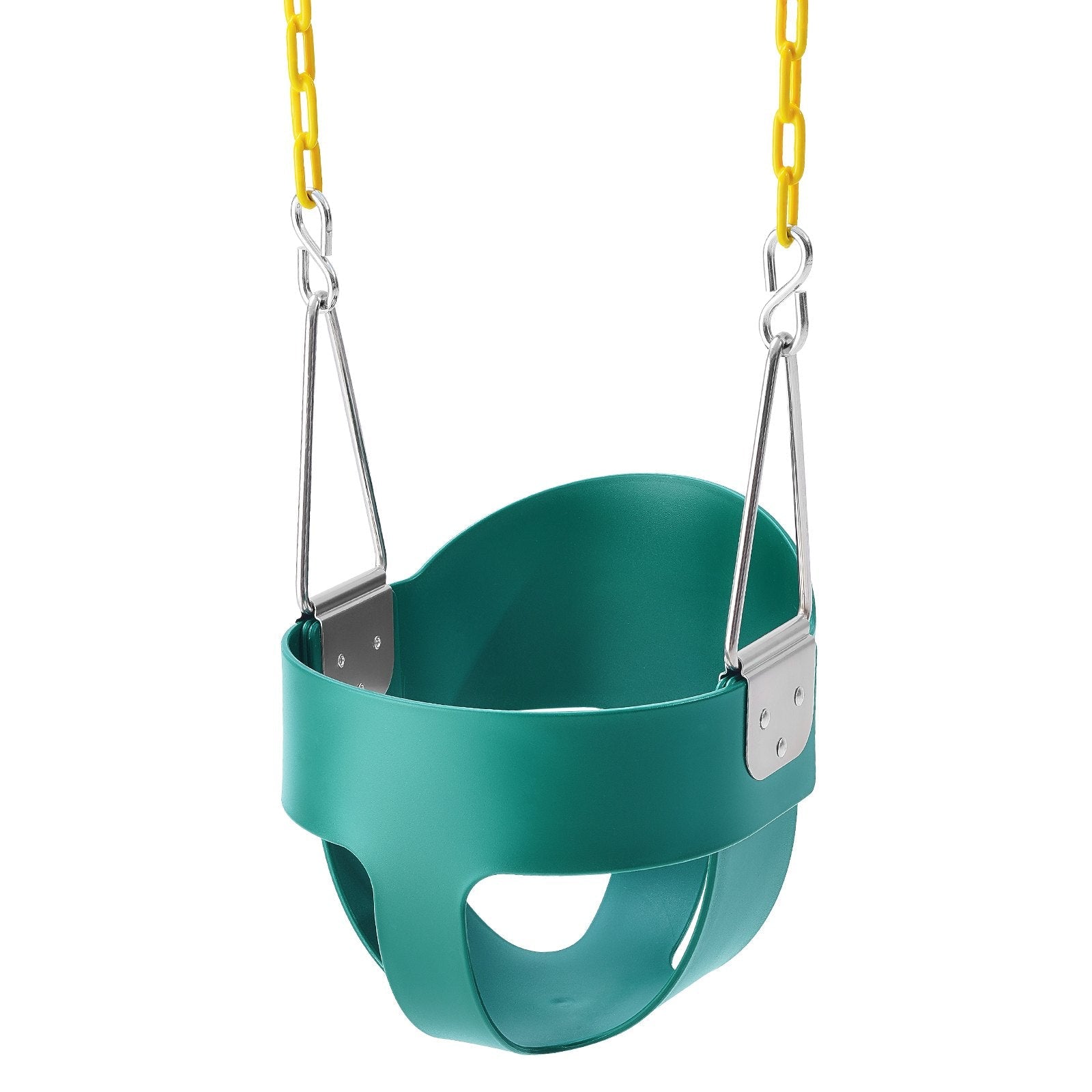 VEVOR Toddler Swing Seat High Back Full Bucket Baby Swing Seat Support 150 lbs 