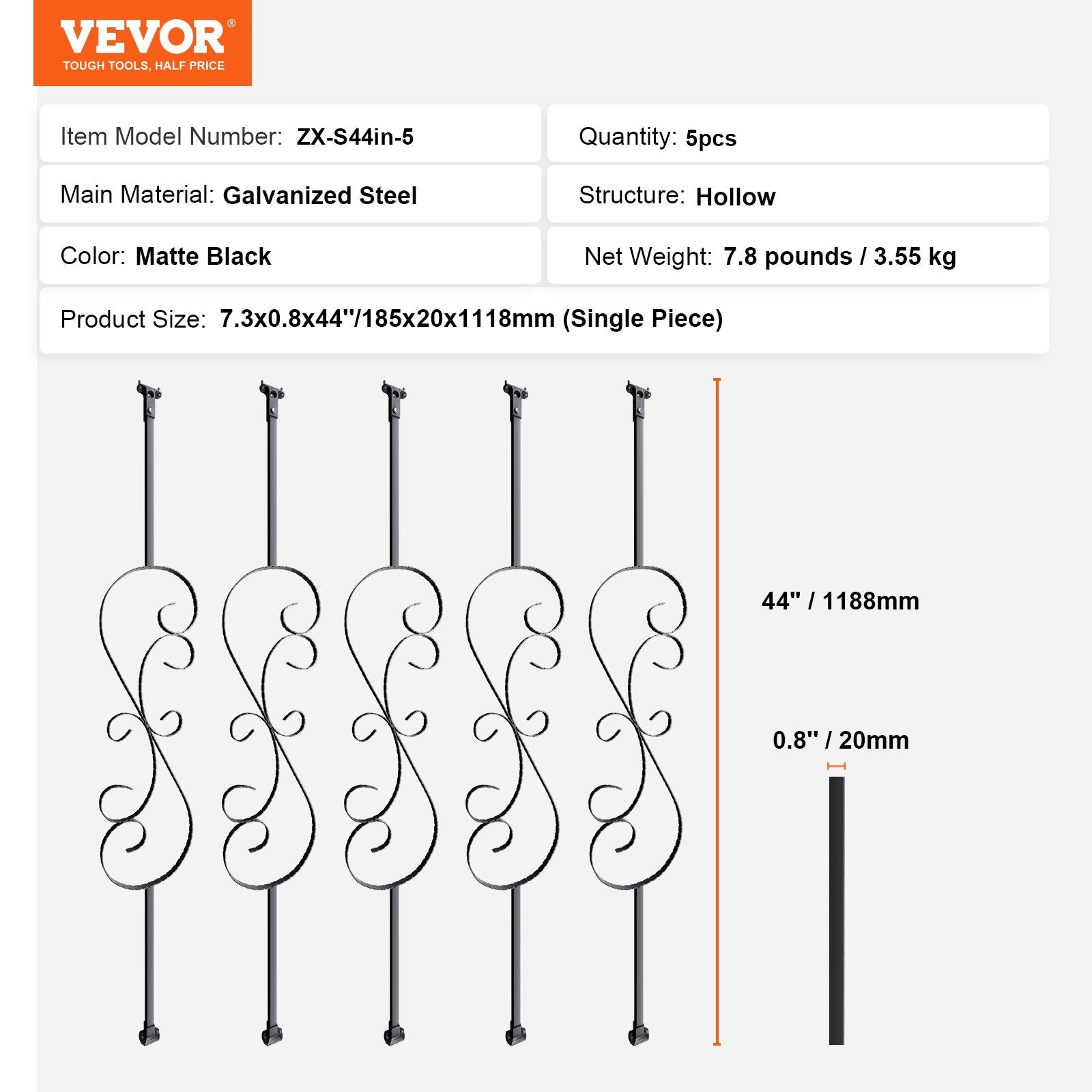 VEVOR Dip Bars, 500 lbs Weight Capacity, Heave Duty Dip Stand Station, Fitness Workout Dip Bar Station Stabilizer Parallette Push Up Stand, Parallel Bars for Strength Training Home Gym Office Outdoor 