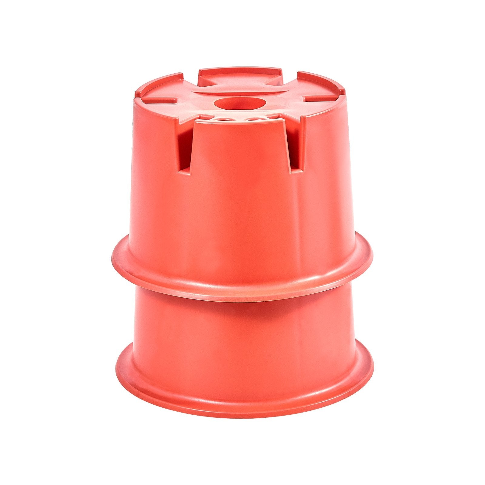 Trailer Jack Blocks 6 RV Leveling Blocks 8" High 2000 lbs with 2 Pads 