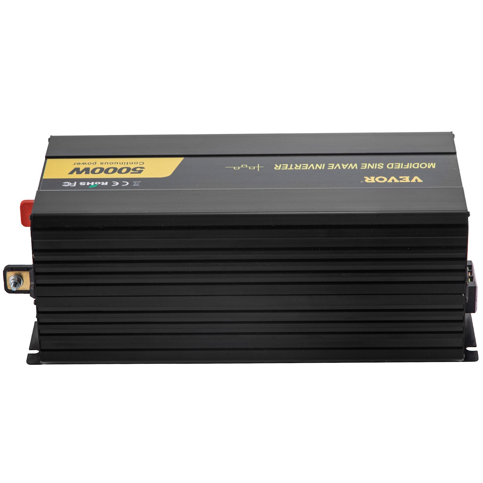 VEVOR Power Inverter, 5000W Modified Sine Wave Inverter, DC 36V to AC 120V Car Converter, with LCD Screen, Remote Controller, LED Indicator, AC Outlets Inverter for Truck RV Car Boat Travel Camping 
