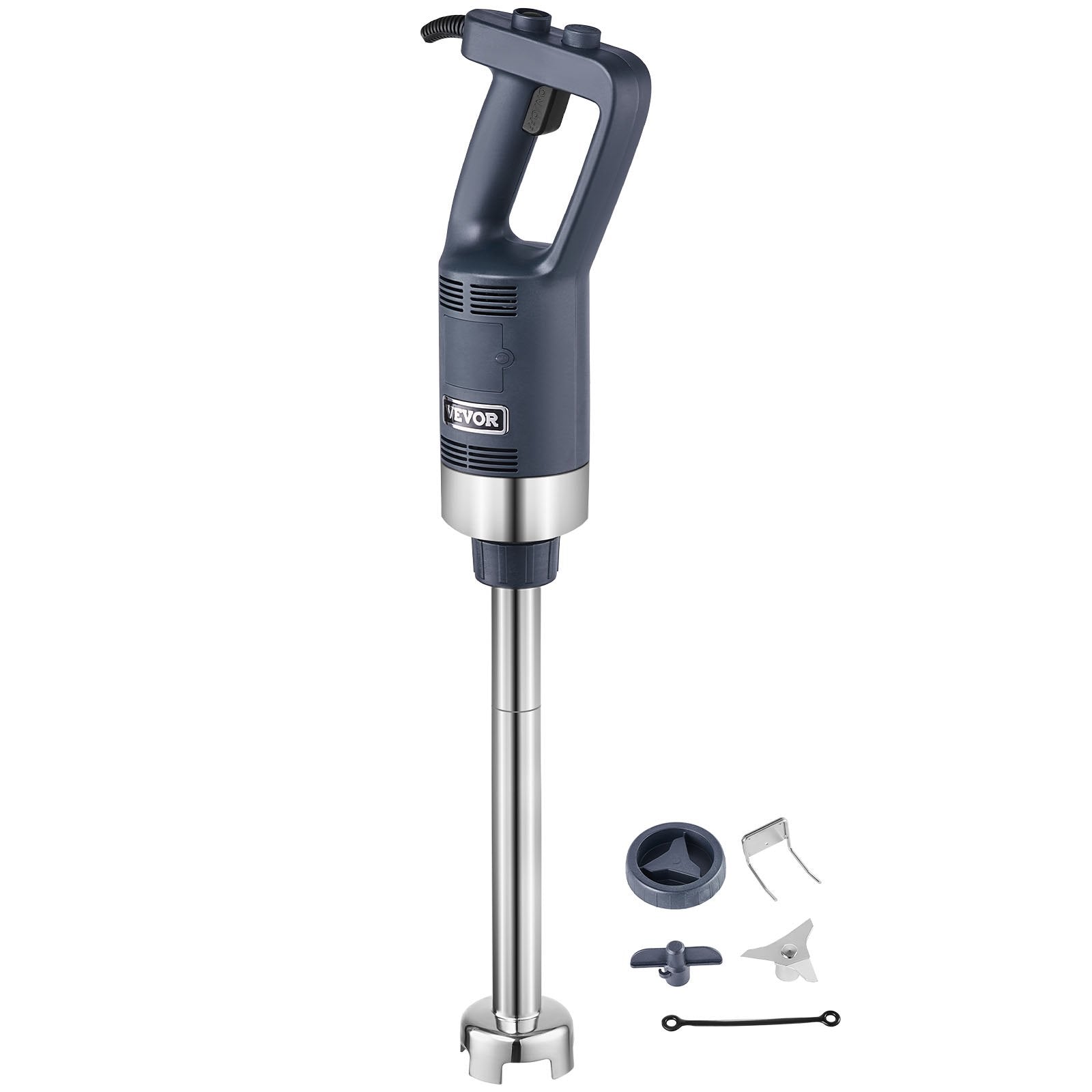 VEVOR Commercial Immersion Blender 500W Heavy Duty Hand Mixer for Soup Sauces 