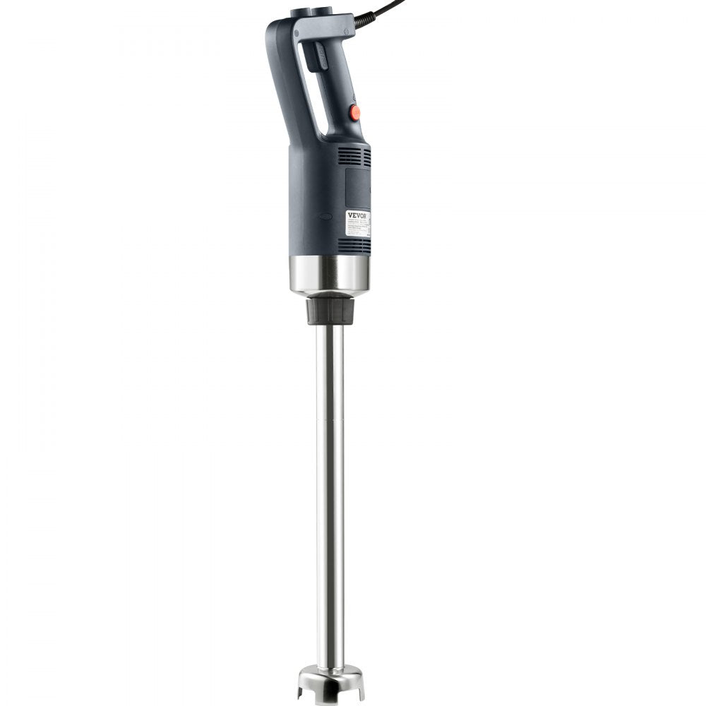 VEVOR Commercial Immersion Blender, 500 Watt Heavy Duty Hand Mixer, Variable Speed Kitchen Stick Mixer with 304 Stainless Steel Blade, Multi-Purpose Portable Mixer for Soup, Smoothie, Puree, Baby Food 