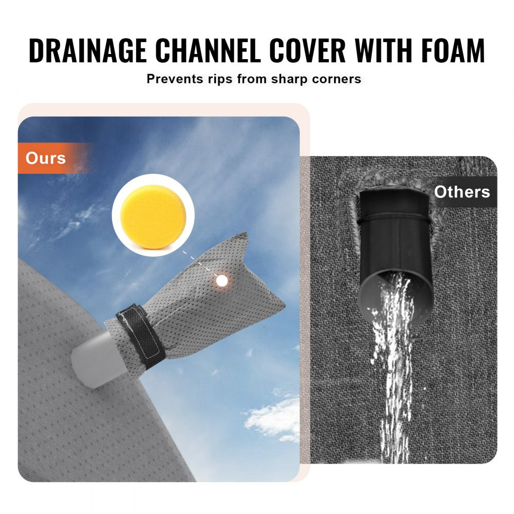 VEVOR Class A RV Cover Motorhome Cover 40-43 ft Non-woven Fabric Motorhome RV 