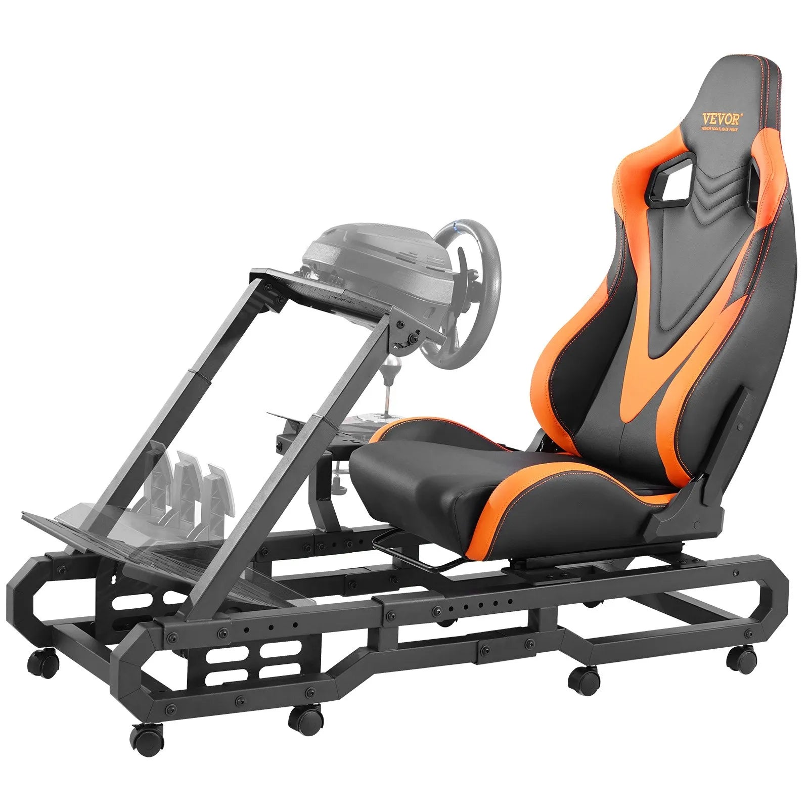 VEVOR Heavy Duty Racing Wheel Stand for Logitech G923/G920/G29 Max Load 330LBS