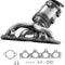 VEVOR Catalytic Converter Compatible with Kia Soul Rio/Hyundai Veloster Accent