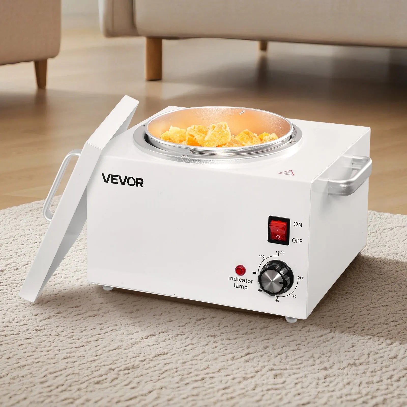 VEVOR Single Wax Warmer 3000ML 300W Professional Wax Heater Pot for Hair Removal