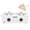 VEVOR Double Wax Warmer 1200ML Professional Dual Wax Heater Pot for Hair Removal