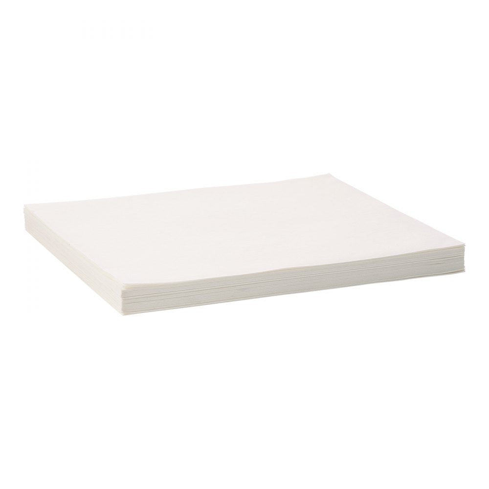 VEVOR Fryer Filter Paper, 100 Sheets, 19.3" x 16.1", Replacement Deep Fryer Filter Sheets for 18L/38L Commercial Mobile Fryer Filter Machine, for Restaurant, Fast Food Shop, Carnival Concession Stand 