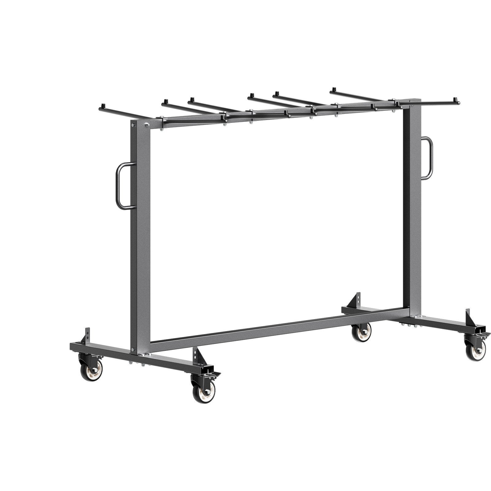 VEVOR Folding Chair Rack Cart for 42 Chairs or 12 Tables of 400 LBS with Wheels 