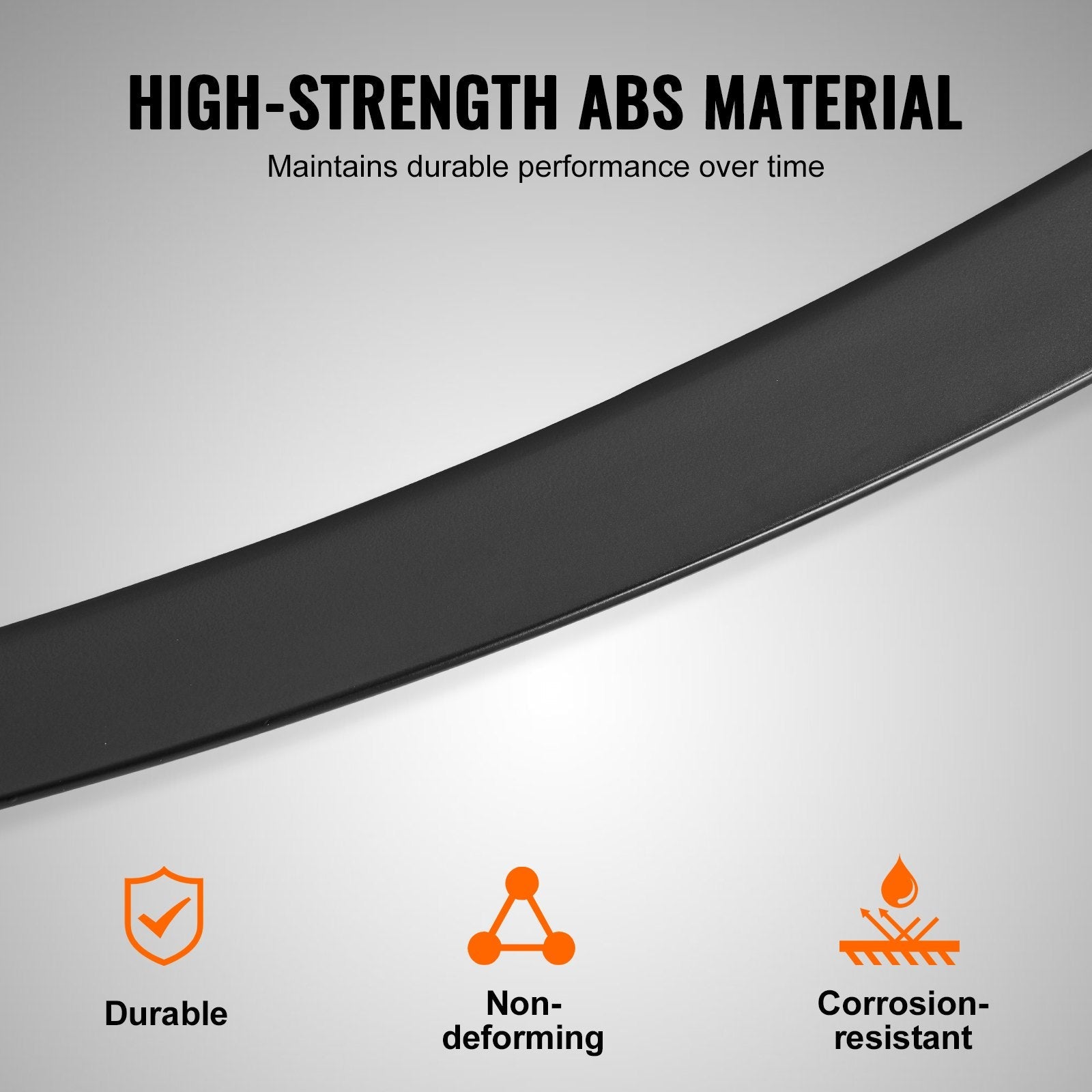 VEVOR Rear Spoiler 47.2'' GT Style Trunk Wing Compatible with Tesla Model Y 