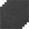 VEVOR Carpet Tiles Peel and Stick, 12” x 12” Squares Self Adhesive Carpet Floor Tile, Soft Padded Carpet Tiles, Easy Install DIY for Bedroom Living Room Indoor Outdoor (12 Tiles, Dark Gray)