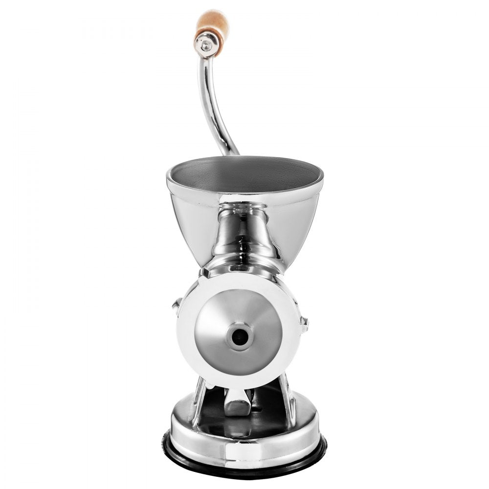 VEVOR Manual Wheatgrass Juicer with Suction Cup Base & Desktop Clamp Wheat Grass Grinder Long Screw Shaft Wheatgrass Juicer Stainless Steel for Juicing Wheatgrass Gingers Apples Grapes 