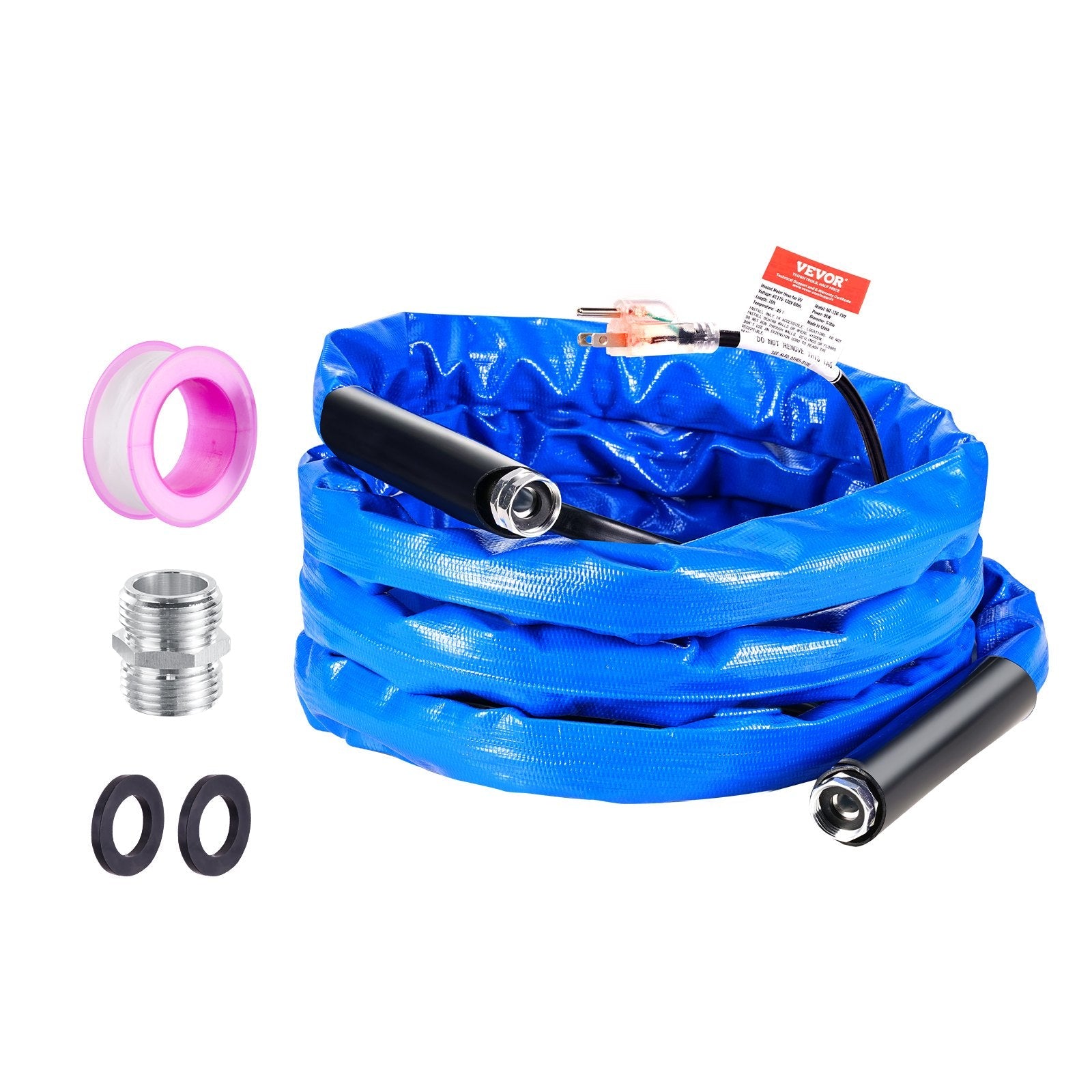 VEVOR 15ft Heated Water Hose for RV -45? Antifreeze Heated Drinking Water Hose 