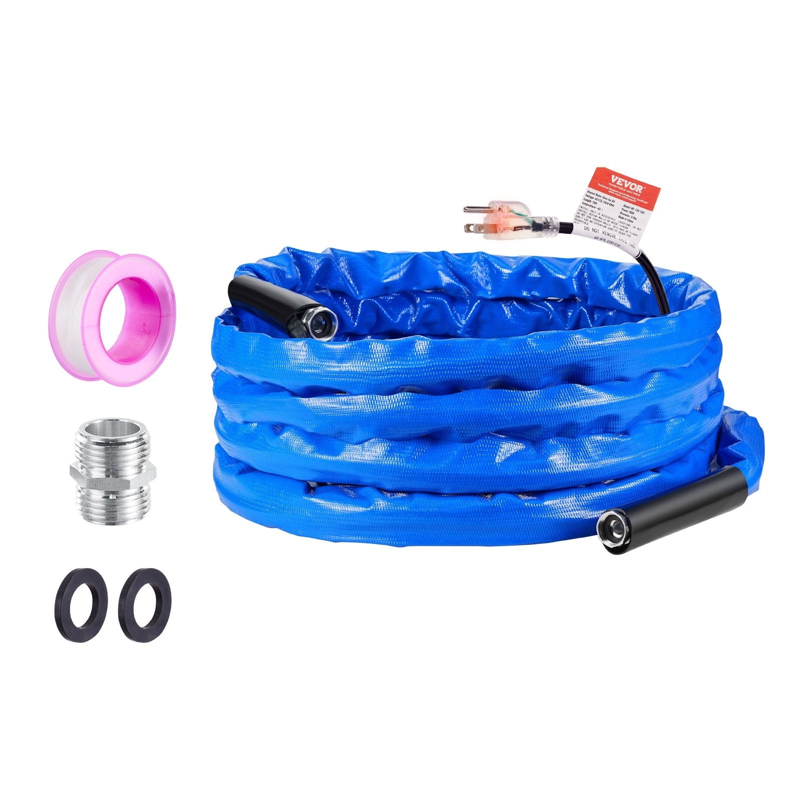 VEVOR 25ft Heated Water Hose for RV -45? Antifreeze Heated Drinking Water Hose 