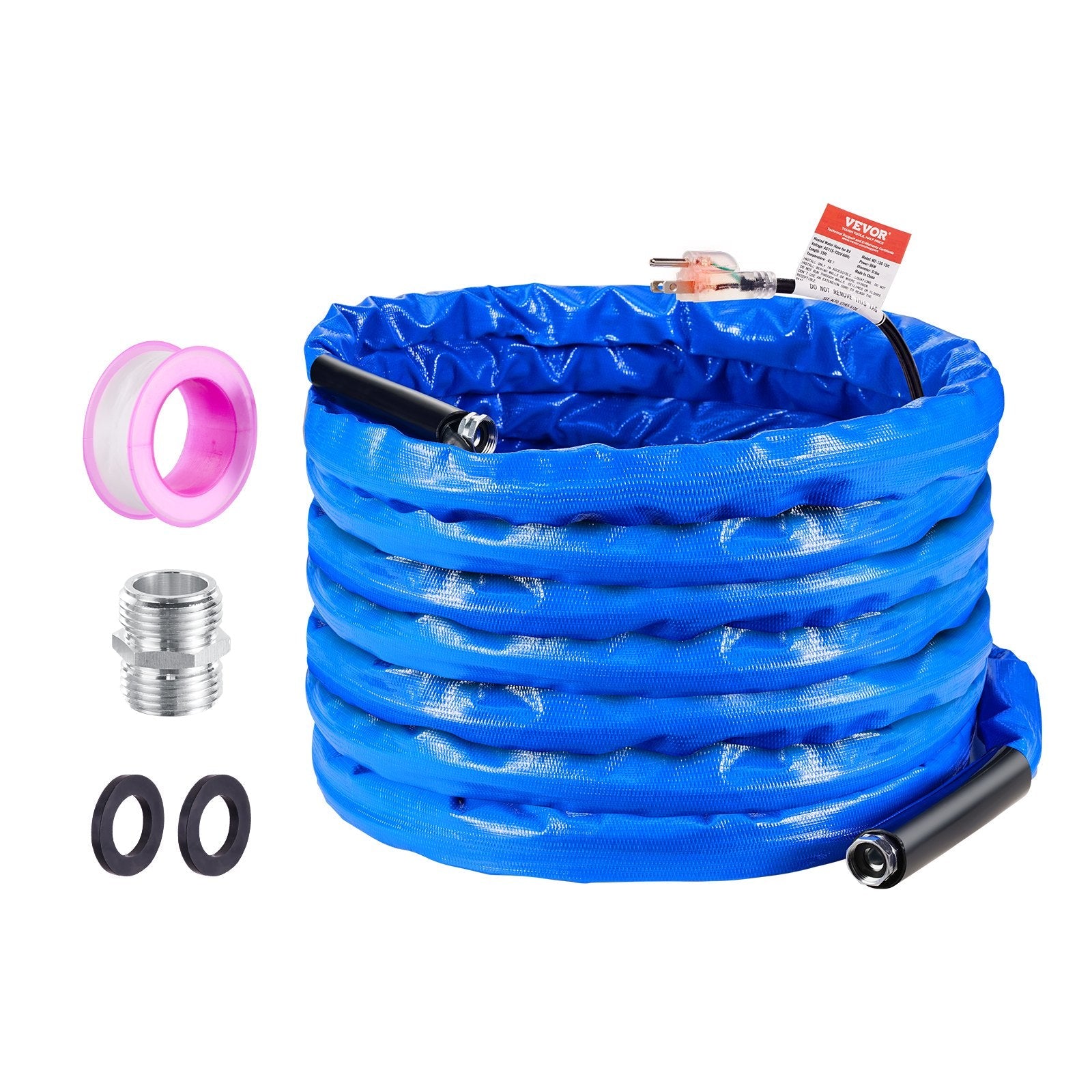 VEVOR 50ft Heated Water Hose for RV -45? Antifreeze Heated Drinking Water Hose 