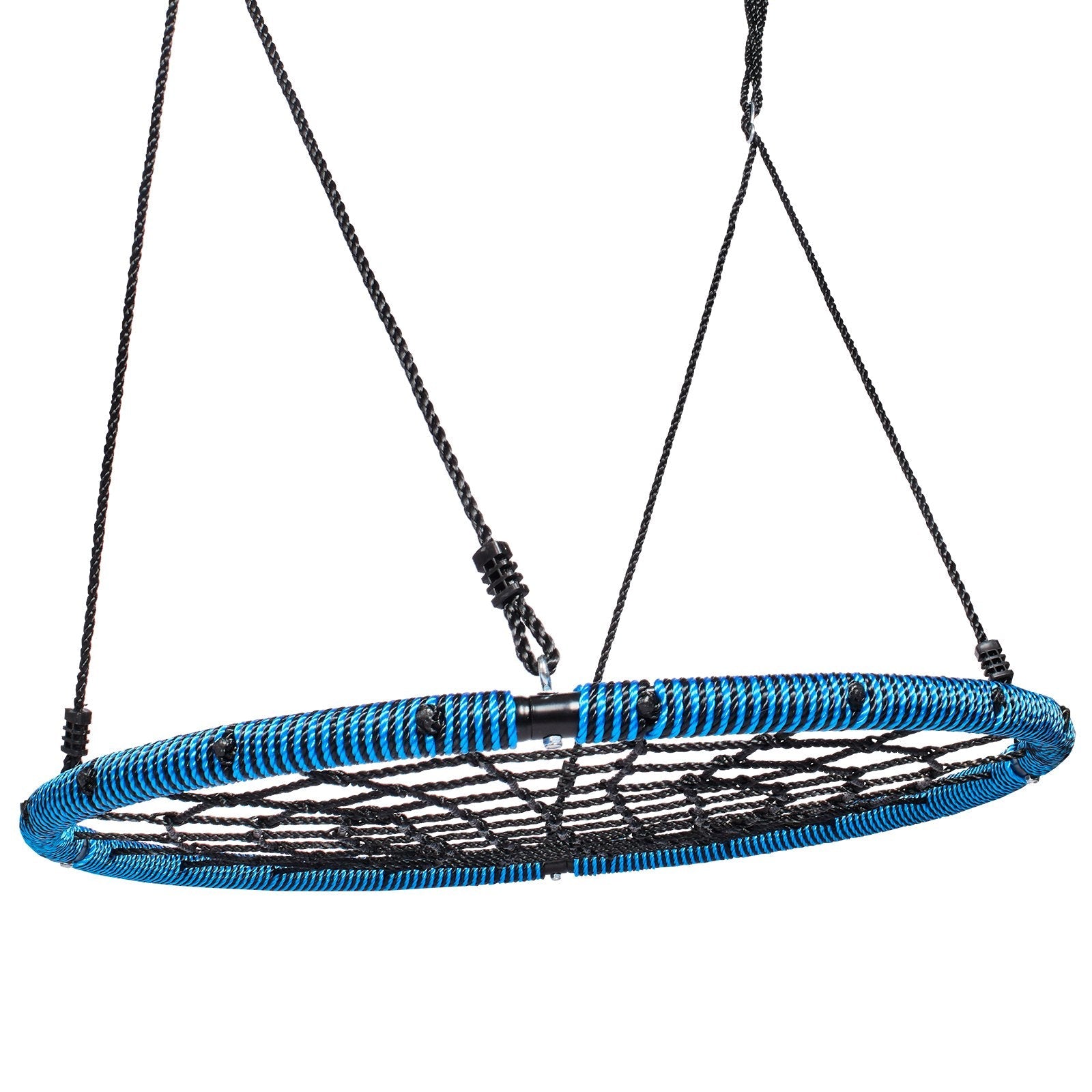 VEVOR Spider Web Saucer Swing 40 Inch Round Swings for Kids Outdoor 750 lbs 
