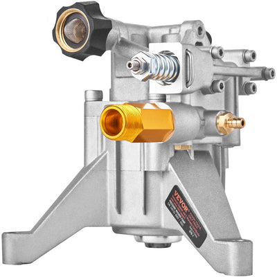 VEVOR Pressure Washer Pump, 7/8" Shaft Vertical, 3400 PSI, 2.5 GPM, Replacement Power Washer Pumps Kit, Parts Washer Pump, Compatible with Honda, Simpson, RYOBI & Stratton, Subaru, Craftsman 